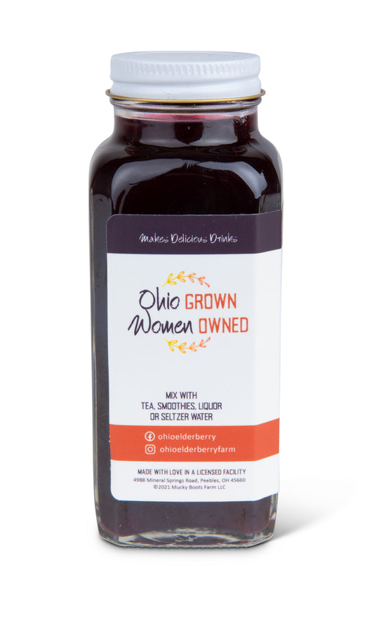8 ounces - Elderberry Syrup