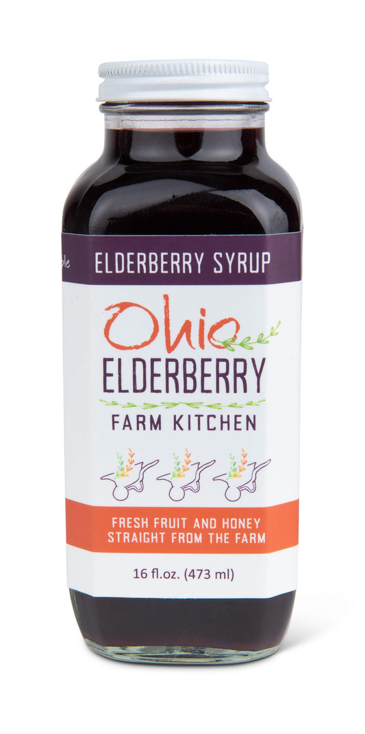 16 ounces - Elderberry Syrup