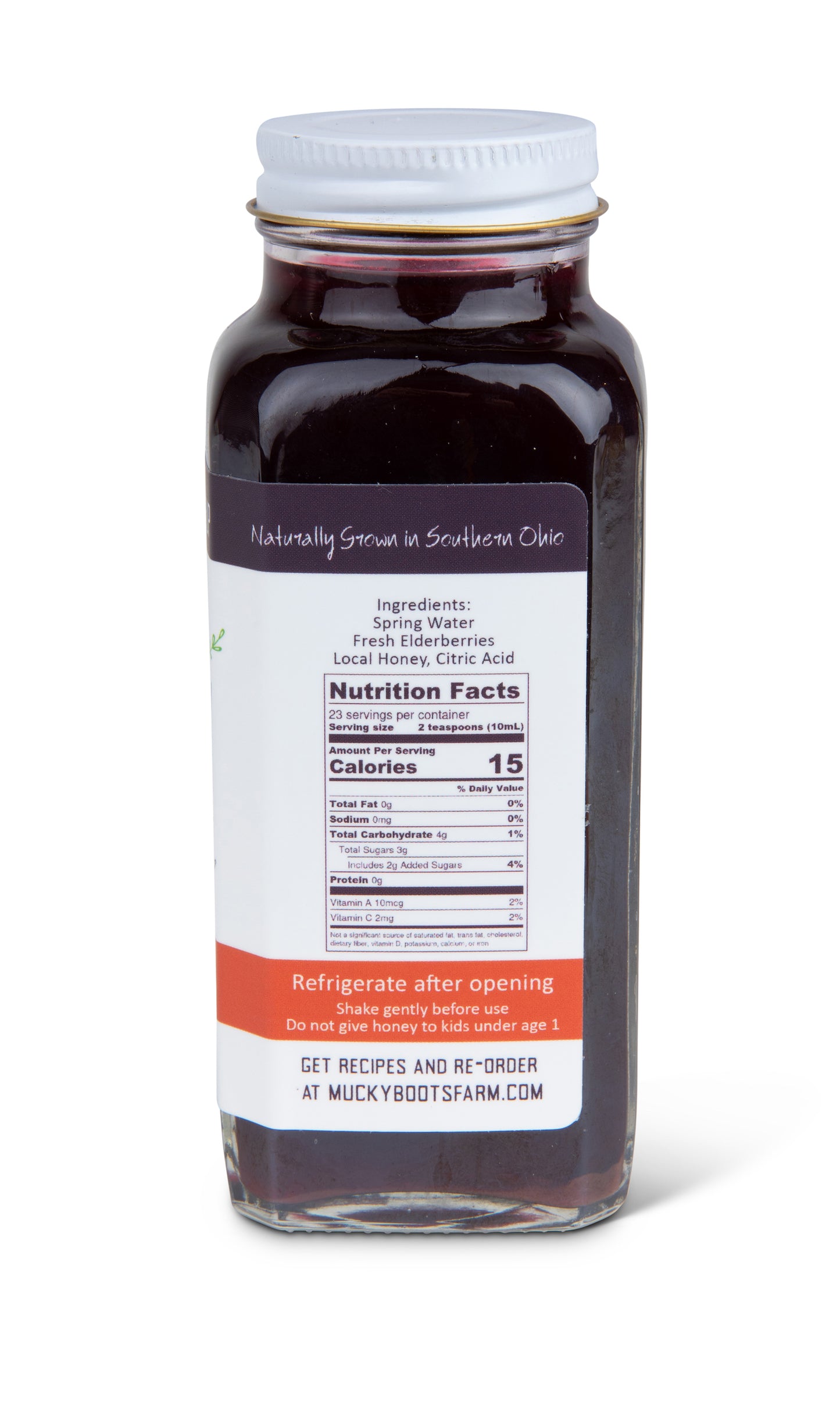 8 ounces - Elderberry Syrup