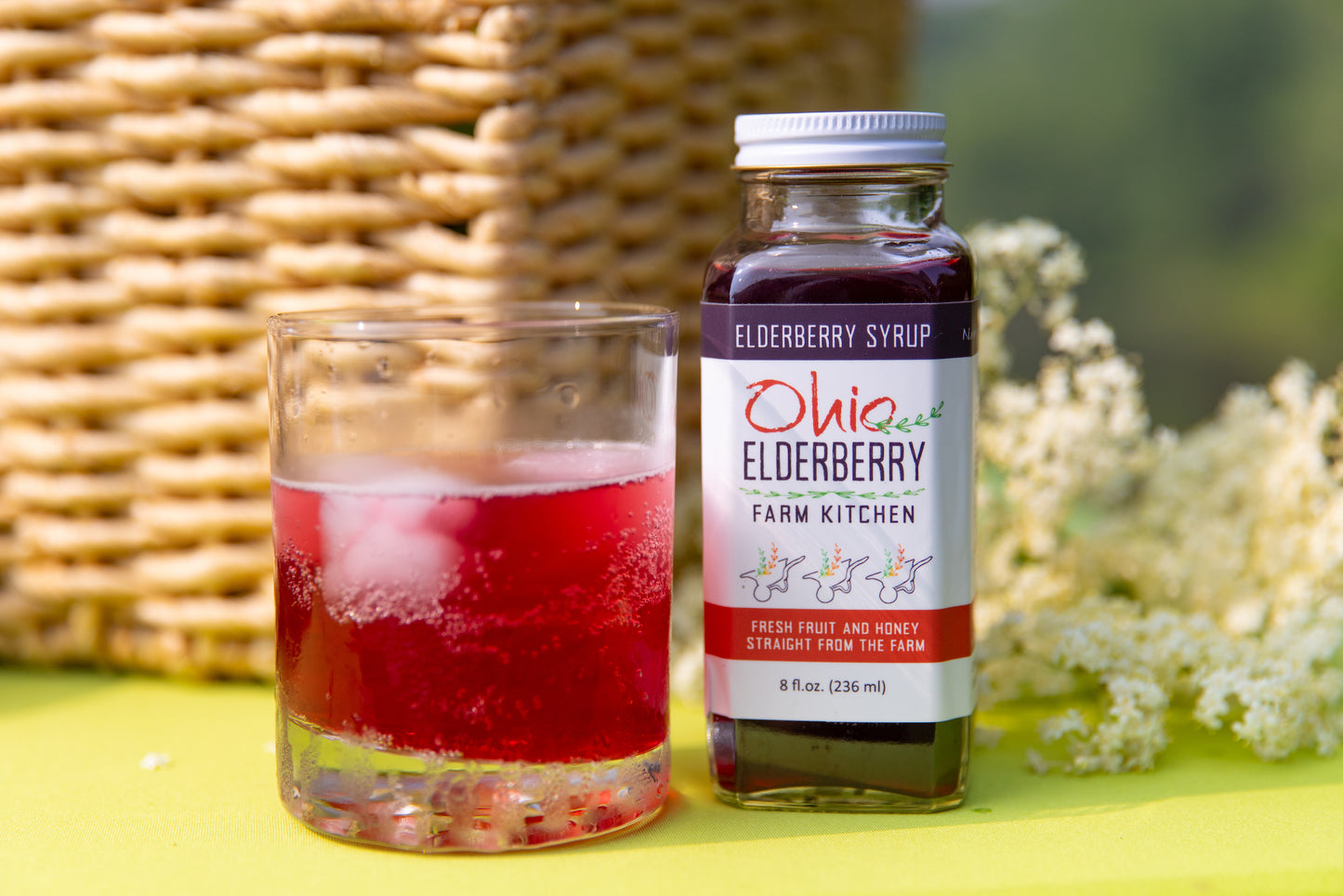 16 ounces - Elderberry Syrup