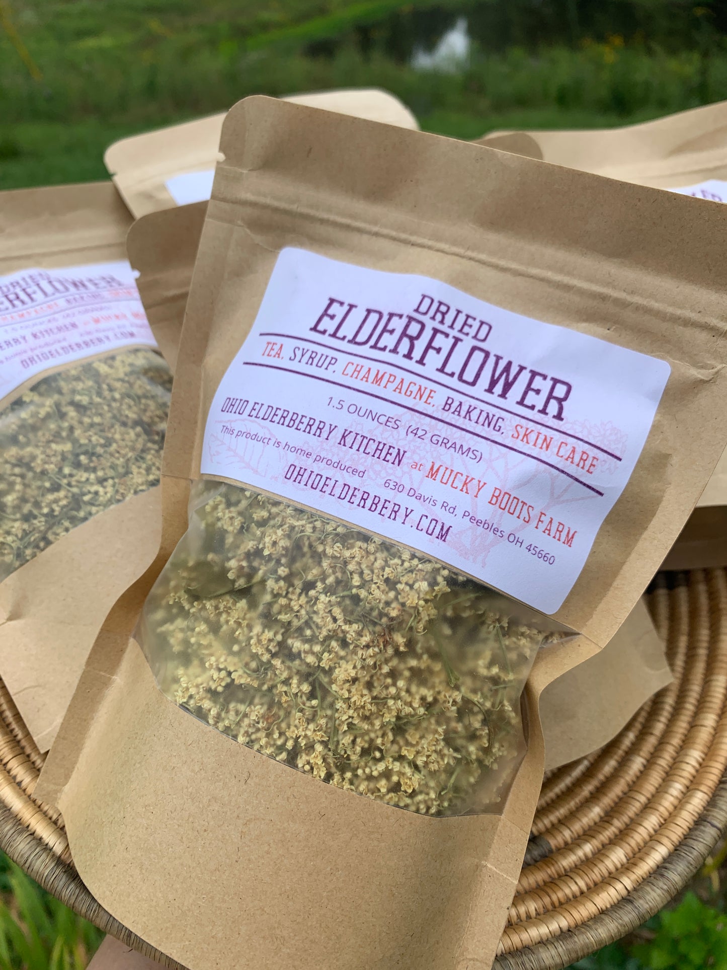 Elderflowers - Dried