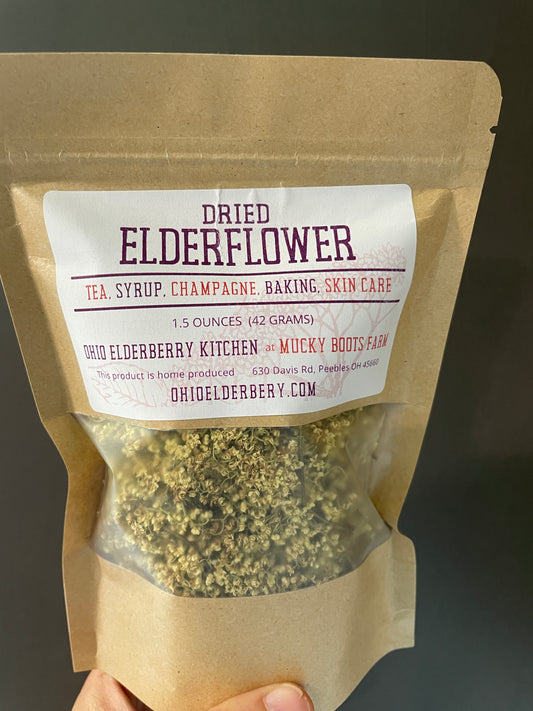 Elderflowers - Dried
